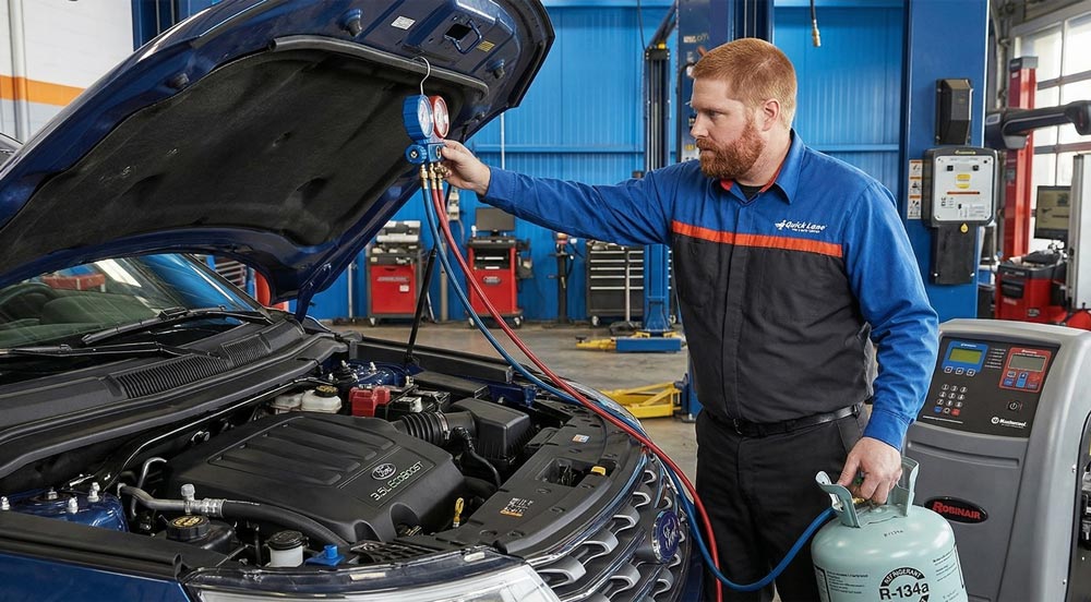 Quick Lane air conditioning service in Lincoln NE