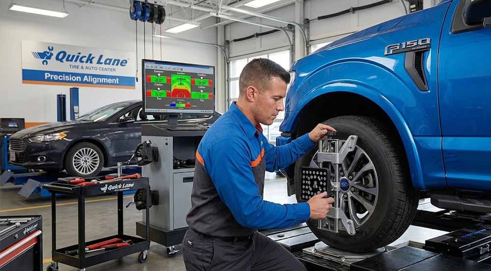 Wheel alignment service in Lincoln NE