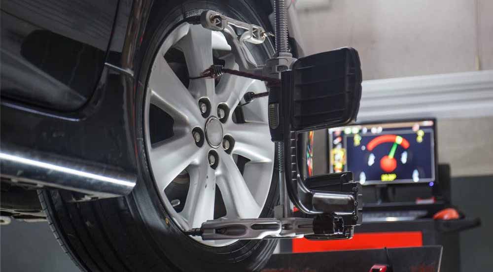 Annual wheel alignment check in Lincoln NE