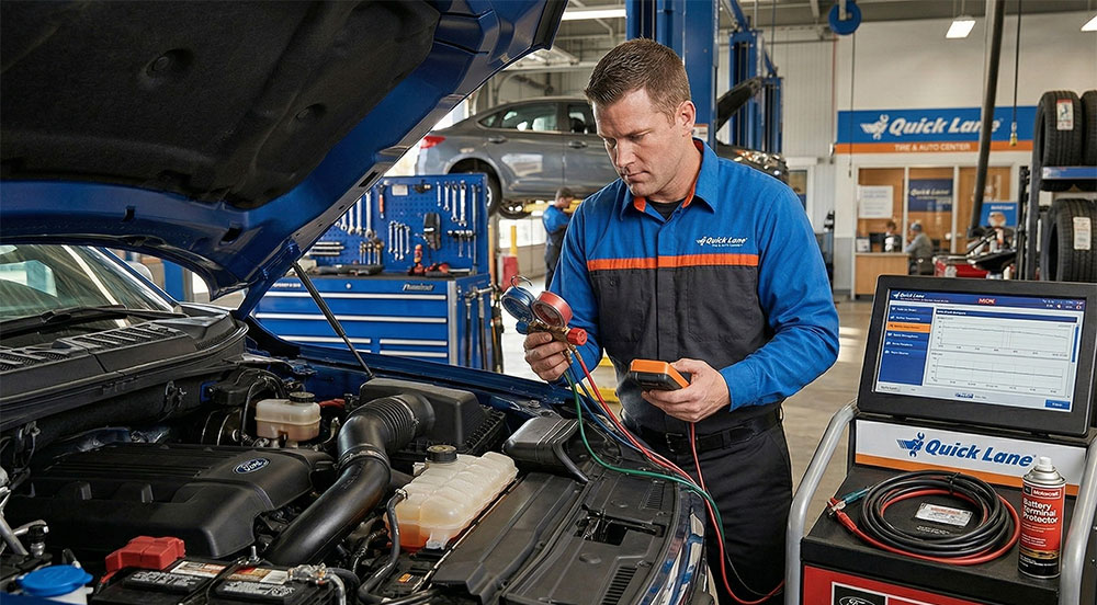 Battery warning signs and replacement service