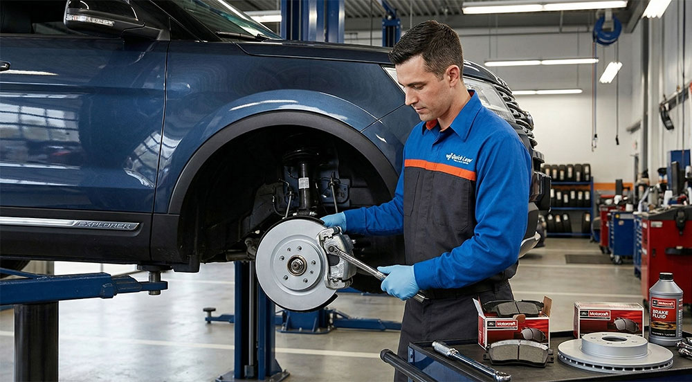 Brake replacement service in Lincoln NE