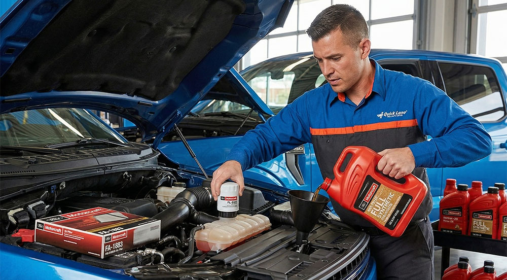 Motorcraft oil and filters