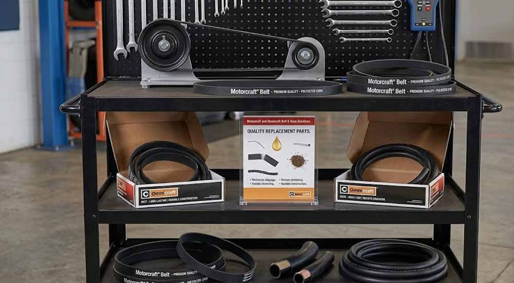 Motorcraft belts and hoses at Quick Lane