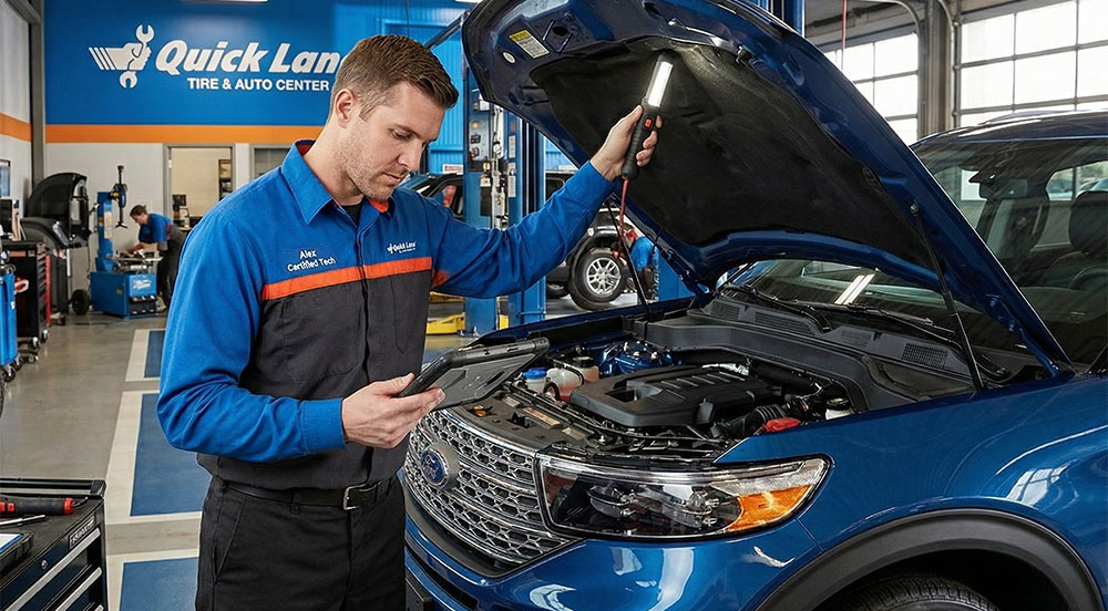 What is included in a Vehicle Checkup Report